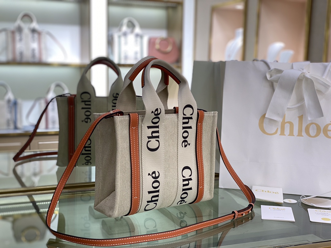 Chloe Woody tote bag N7666 26.5cm 04