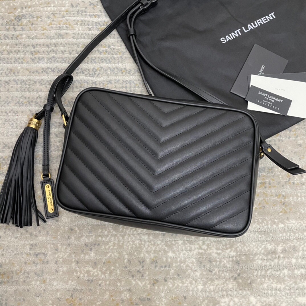 Y51 loulou camera bag golden 520534 23cm