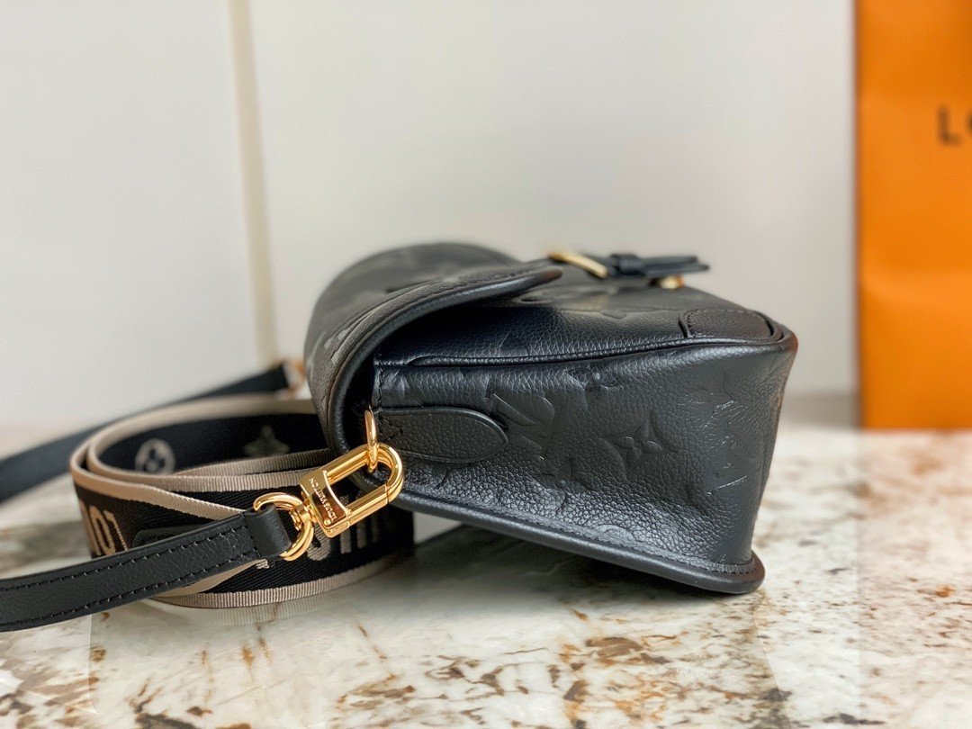 LV Diane Monogram Empreinte - M46388 - Black 23 x 16 x 8.5 cm