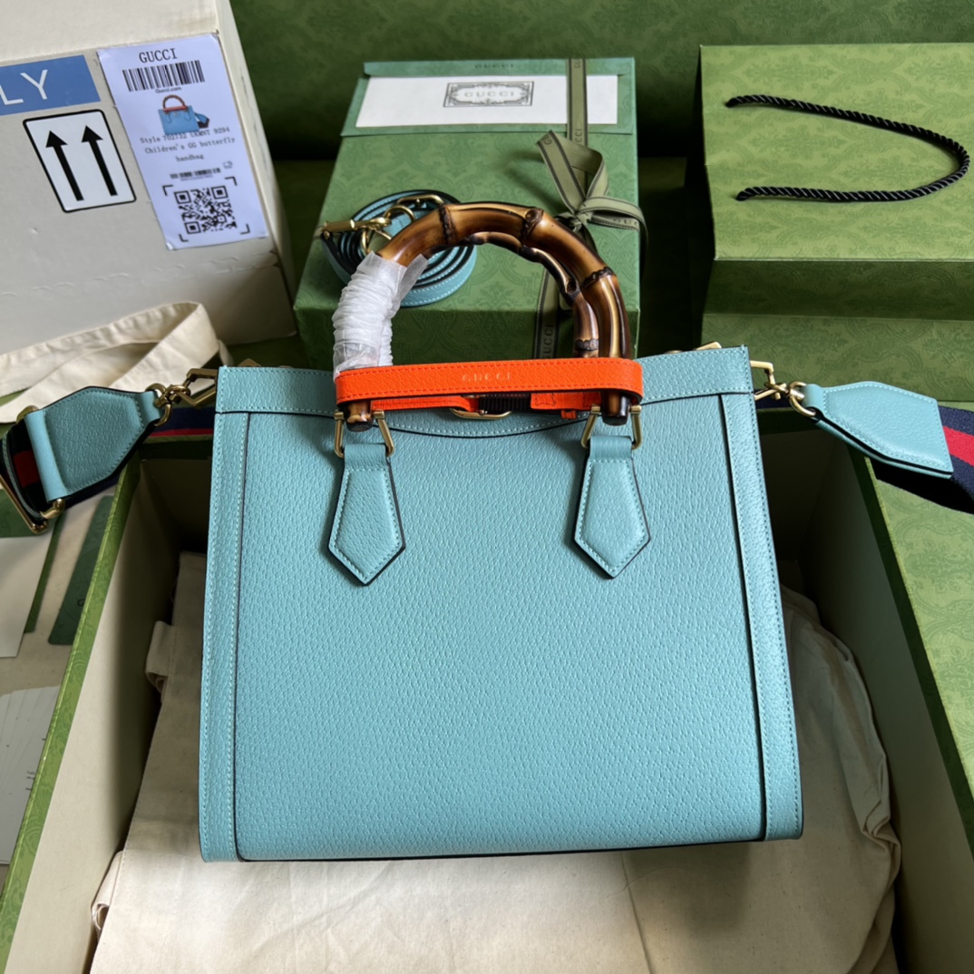 Gvc*1 diana small tote bag light blue 702721 - 27 x 24 x 11cm