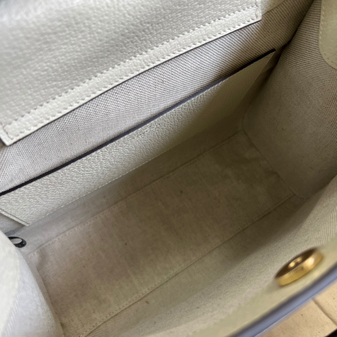 Gvc*1 diana small tote bag white 702721 - 27 x 24 x 11cm