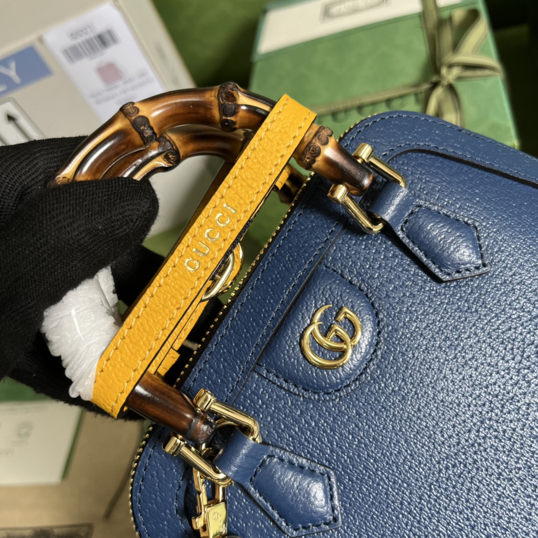 Gvc*1 diana mini tote bag  blue 715775  - 20 x 16x 8.5cm